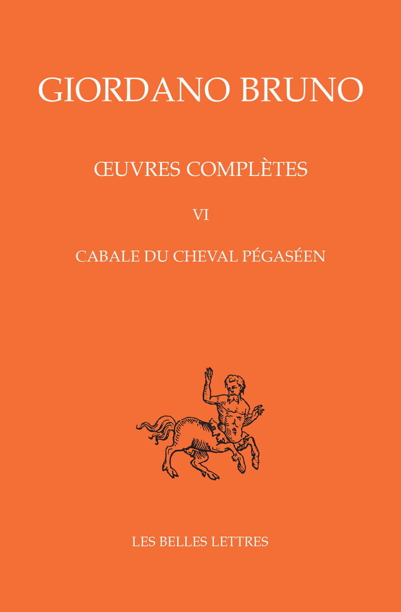 Œuvres complètes. Tome VI : Cabale du cheval pégaséen (9782251344447-front-cover)