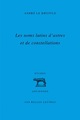 Les Noms latins d'astres et de constellations (9782251328829-front-cover)