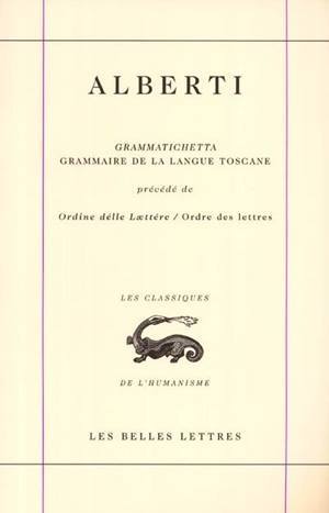 Grammaire de la langue toscane / Grammatichetta, Précédé de Ordine delle Laettere / Ordre des lettres (9782251344713-front-cover)