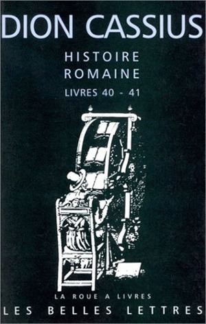 Histoire romaine. Livres 40 & 41, César et Pompée (9782251339283-front-cover)