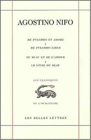 Du Beau et de l'Amour / De Pulchro et Amore. Livre I (9782251344720-front-cover)