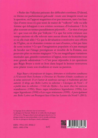 Les Valkyries (9782251385662-back-cover)