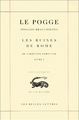 Les Ruines de Rome / De varietate fortunae, Livre I / Liber I (9782251344492-front-cover)