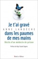 Je t ai grave sur la paume de mes mains (9782889183982-front-cover)