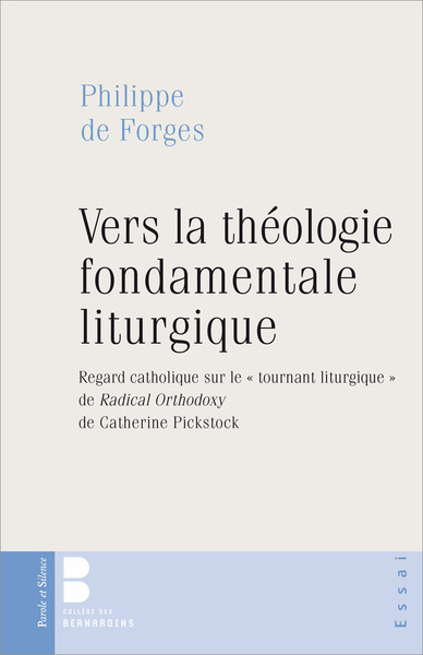 Vers la théologie fondamentale liturgique (9782889184156-front-cover)