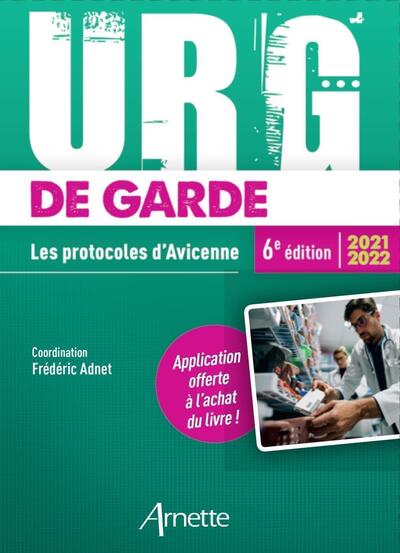 URG' de Garde 2021-2022, Les protocoles d'Avicenne (9782718416168-front-cover)