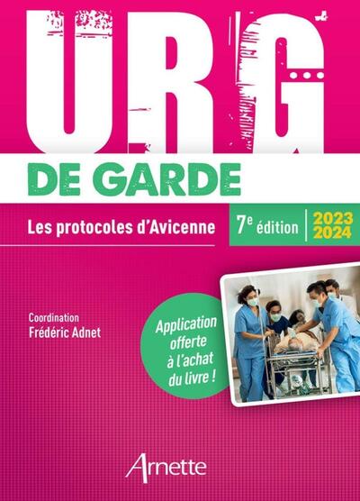 URG' de Garde 2023-2024, Les protocoles d'Avicenne (9782718416977-front-cover)