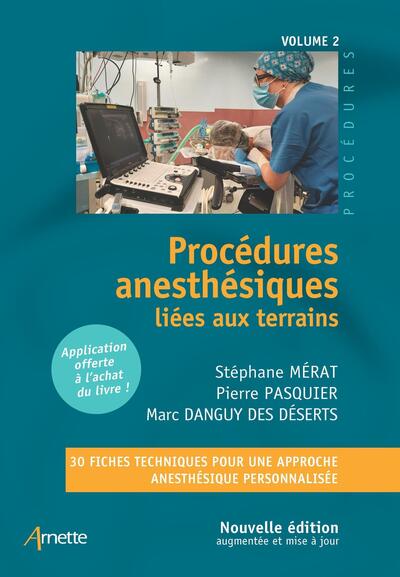 Procédures anesthésiques liées aux terrains, Volume 2 (9782718416397-front-cover)