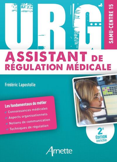 Urg' Assistant de Régulation Médicale (9782718416793-front-cover)