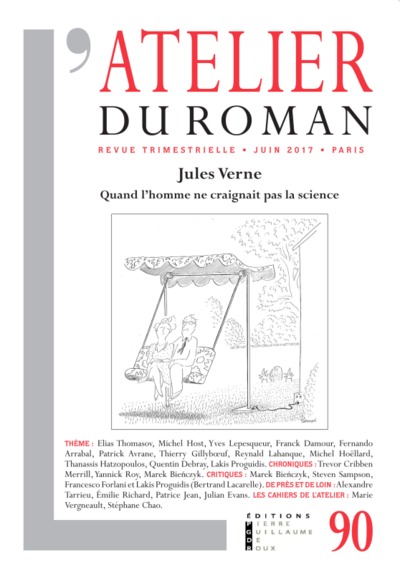 REVUE ATELIER DU ROMAN, JULES VERNE. QUAND L'HOMME NE CRAIGNAIT PAS SA SCIENCE (9782363712073-front-cover)