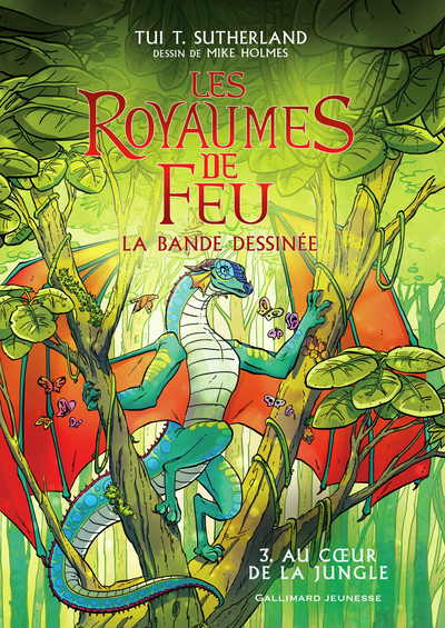 Les Royaumes de Feu, La bande dessinée-Au coeur de la jungle (9782075138970-front-cover)