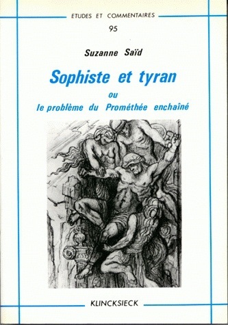 Sophiste et tyran ou le problème de Prométhée enchaîné (9782865630486-front-cover)
