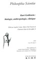 Philosophia scientiae vol. 28/3, Kurt Goldstein, le milieu et la clinique (9782380721553-front-cover)