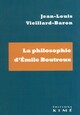 La philosophie d'Emile Boutroux (9782380721515-front-cover)