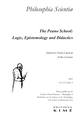 Philosophia scientiae vol.25/1, Giuseppe Peano and his school : logic, epistemology and didactics (9782380720006-front-cover)