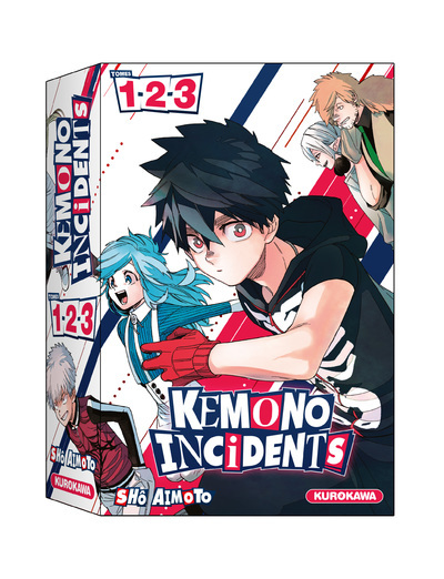 COFFRET - Kemono Incidents - tomes 1-2-3 (9782380714500-front-cover)