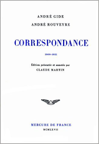 Correspondance avec André Rouveyre, (1909-1951) (9782715203693-front-cover)