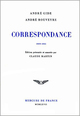 Correspondance avec André Rouveyre, (1909-1951) (9782715203693-front-cover)