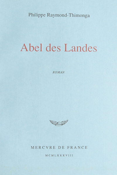 Abel des Landes (9782715215672-front-cover)