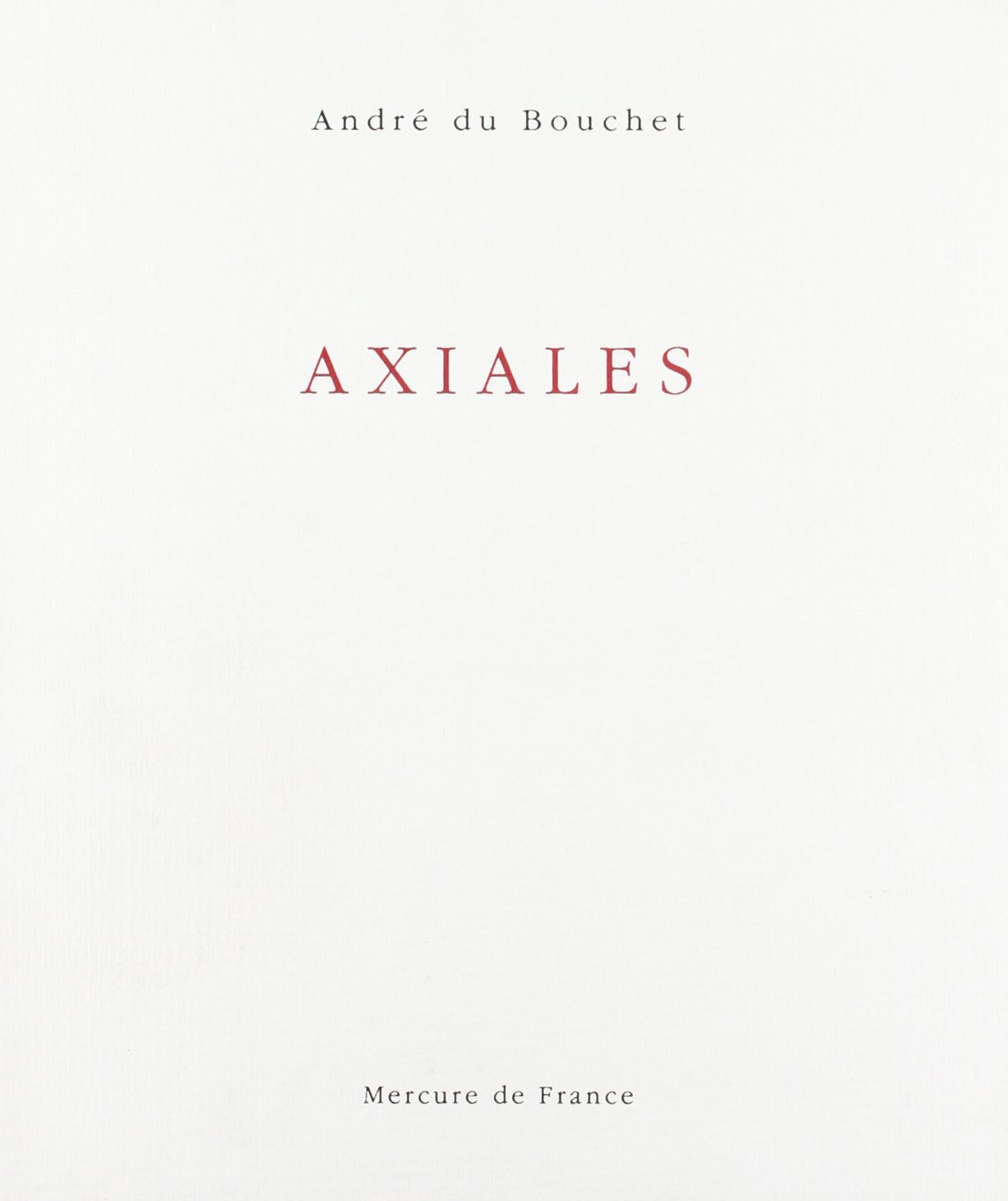 Axiales (9782715217614-front-cover)