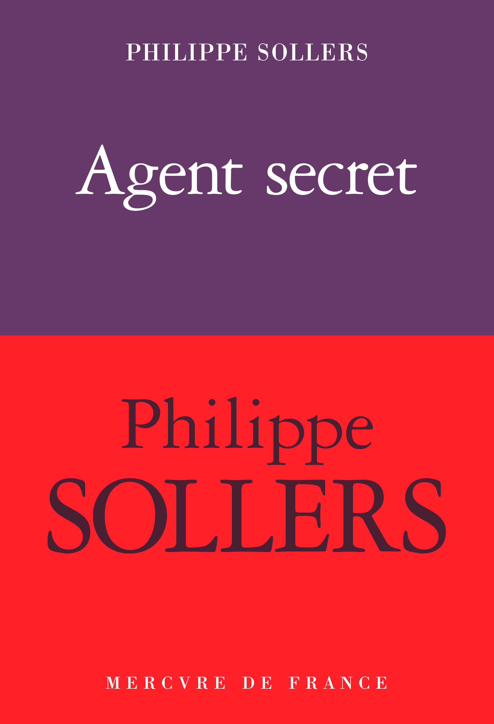 Agent secret (9782715254350-front-cover)