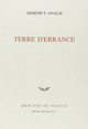 Terre d'errance (9782715215399-front-cover)