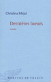 Dernières lueurs (9782715228702-front-cover)