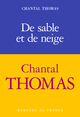 De sable et de neige (9782715253698-front-cover)