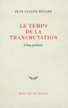 Le temps de la transmutation (9782715222458-front-cover)