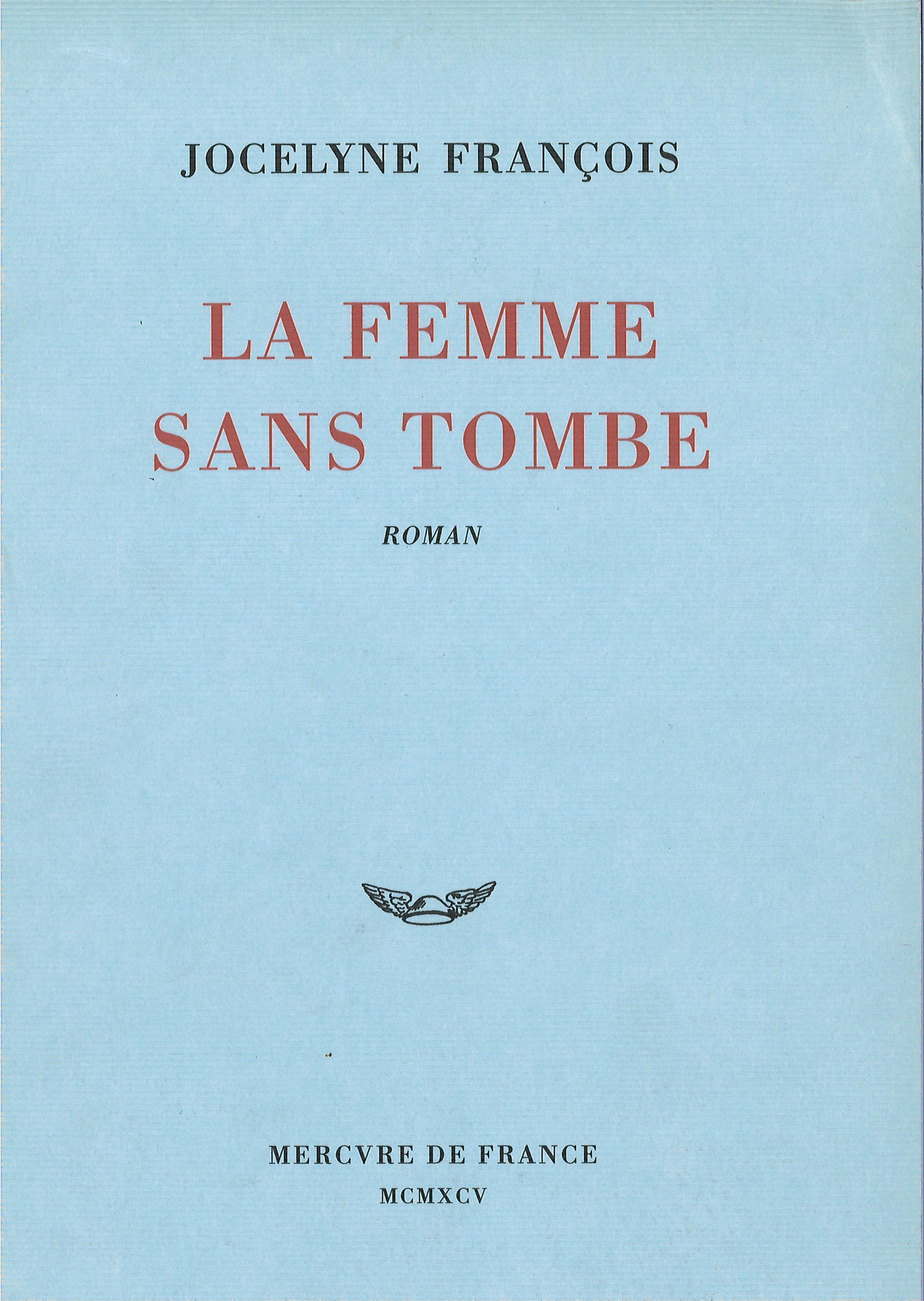 La femme sans tombe (9782715219151-front-cover)