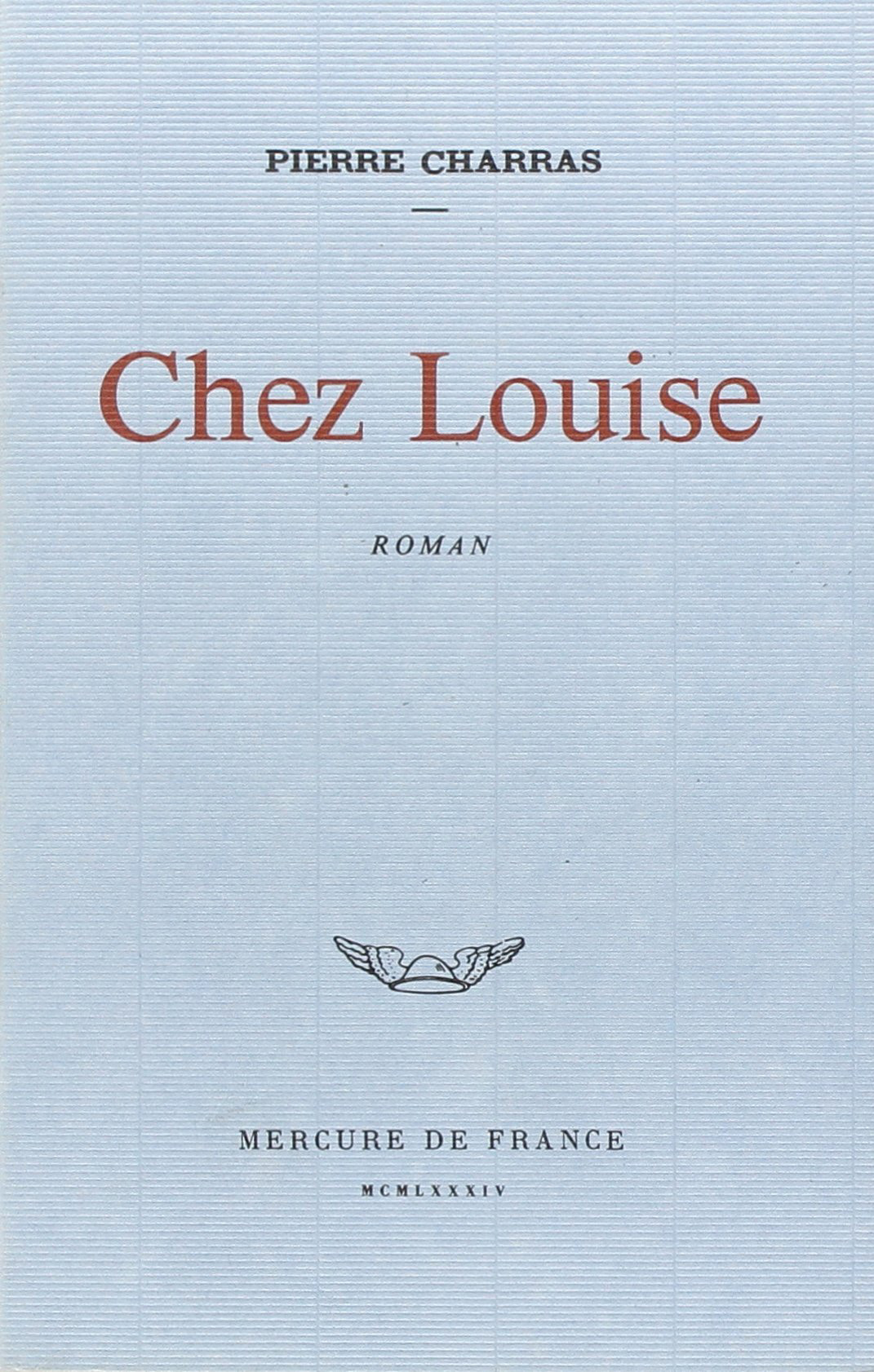 Chez Louise (9782715202061-front-cover)