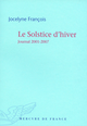 Le Solstice d'hiver, Journal 2001-2007 (9782715229167-front-cover)