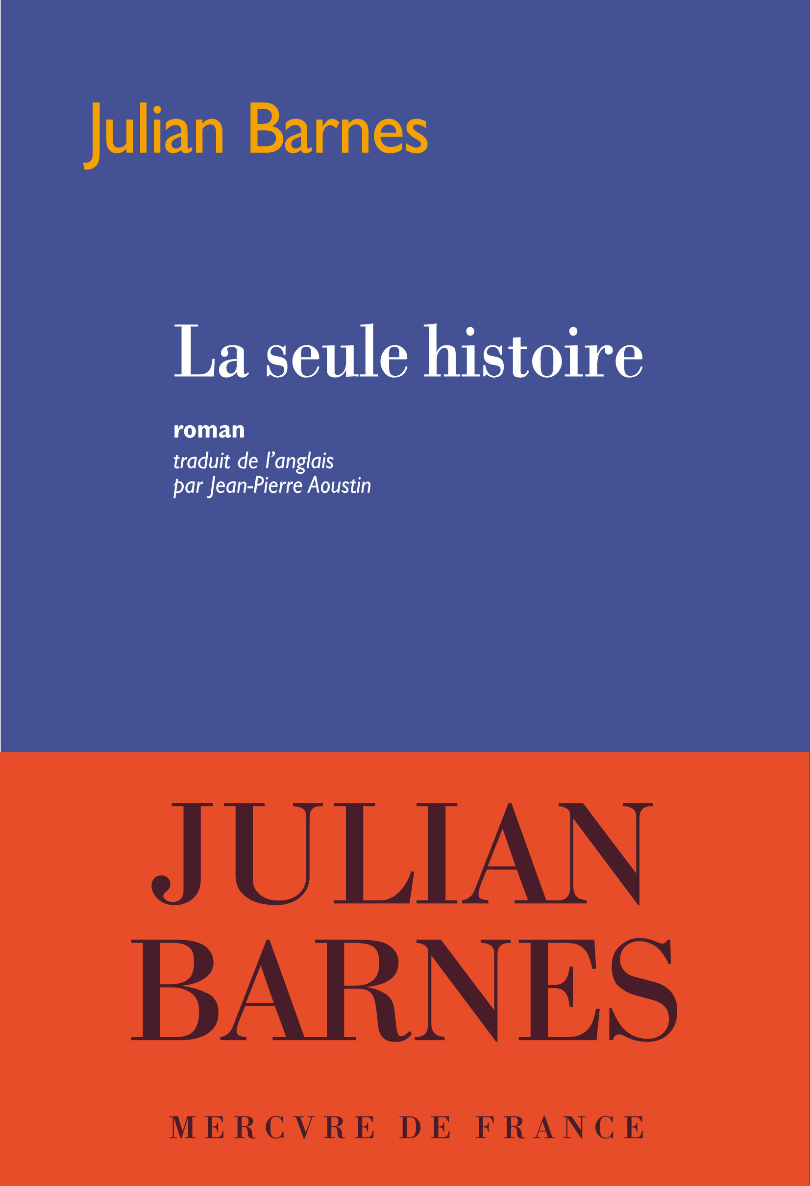 La seule histoire (9782715247079-front-cover)