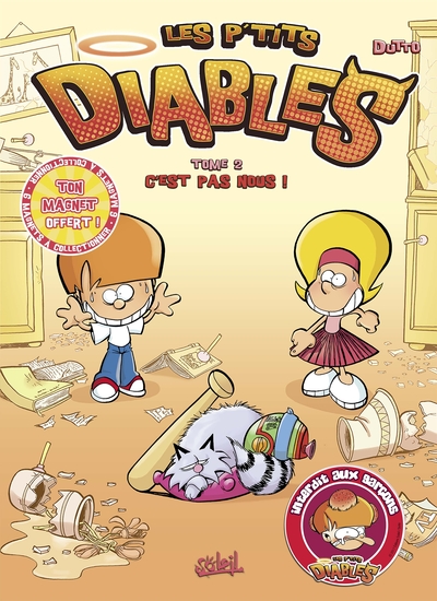 Les P'tits Diables T02, C'est pas nous ! (9782845658257-front-cover)