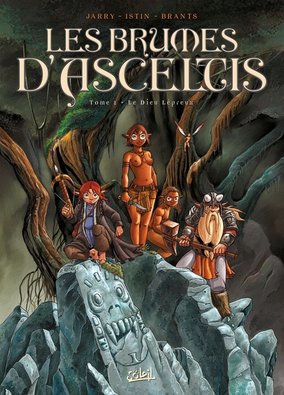 Les Brumes d'Asceltis T02, Le Dieu lépreux (9782845657847-front-cover)