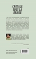 Crotale sous la braise (9791044031587-back-cover)