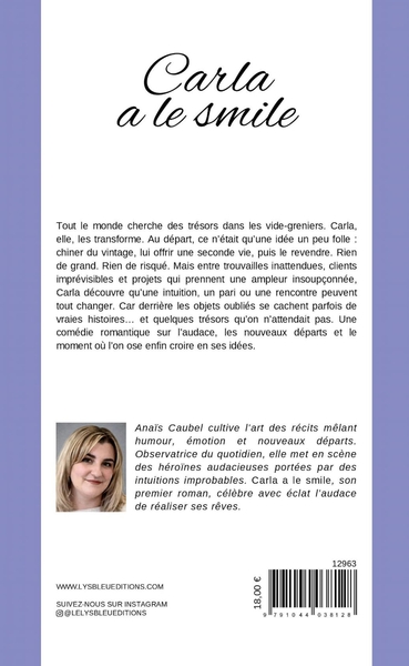 Carla a le smile (9791044038128-back-cover)