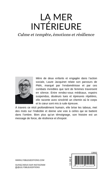 La mer intérieure, Calme et tempête, émotions et résilience (9791044040404-back-cover)