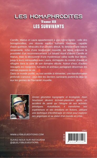 Les homaphrodites, Tome III - Les survivants (9791044037107-back-cover)