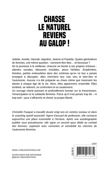 Chasse le naturel, Reviens au galop ! (9791044031884-back-cover)