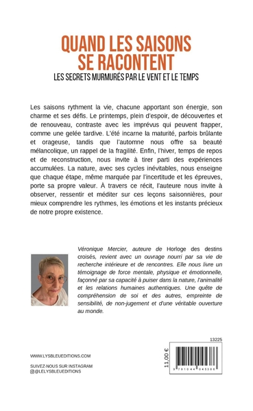 Quand les saisons se racontent, Les secrets murmurés par le vent et le temps (9791044045386-back-cover)