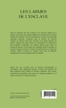 Les larmes de l'esclave (9791044039415-back-cover)