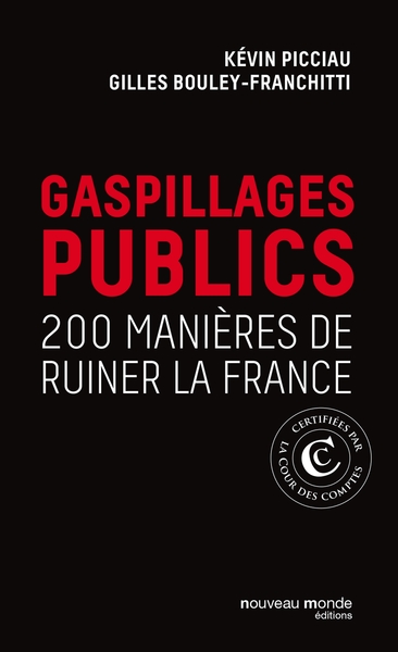 Gaspillages publics, 200 manières de ruiner la France (9782369425045-front-cover)