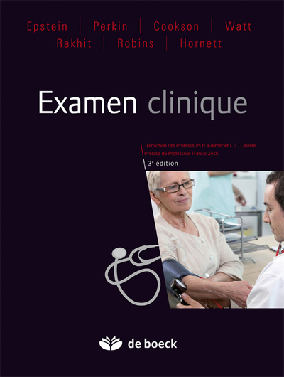 Examen clinique (9782804169039-front-cover)