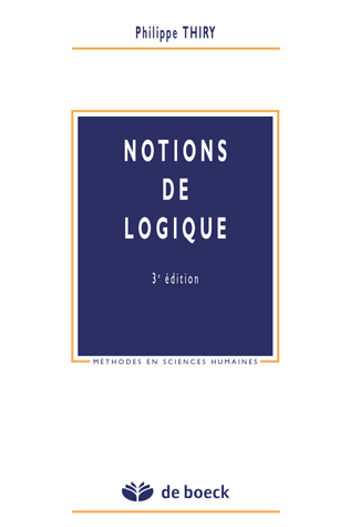 Notions de logique (9782804129651-front-cover)
