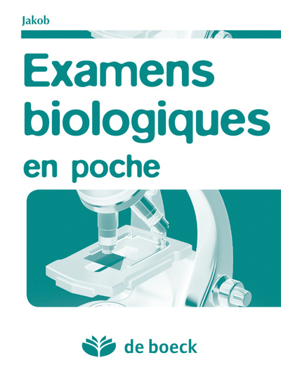 Examens biologiques en poche (9782804169510-front-cover)