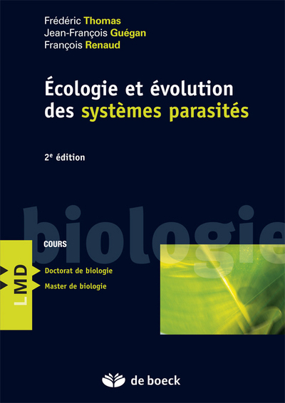 Écologie et évolution des systèmes parasités (9782804166076-front-cover)
