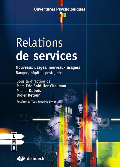 Relations de services, Nouveaux usages, nouveaux usagers (9782804109943-front-cover)