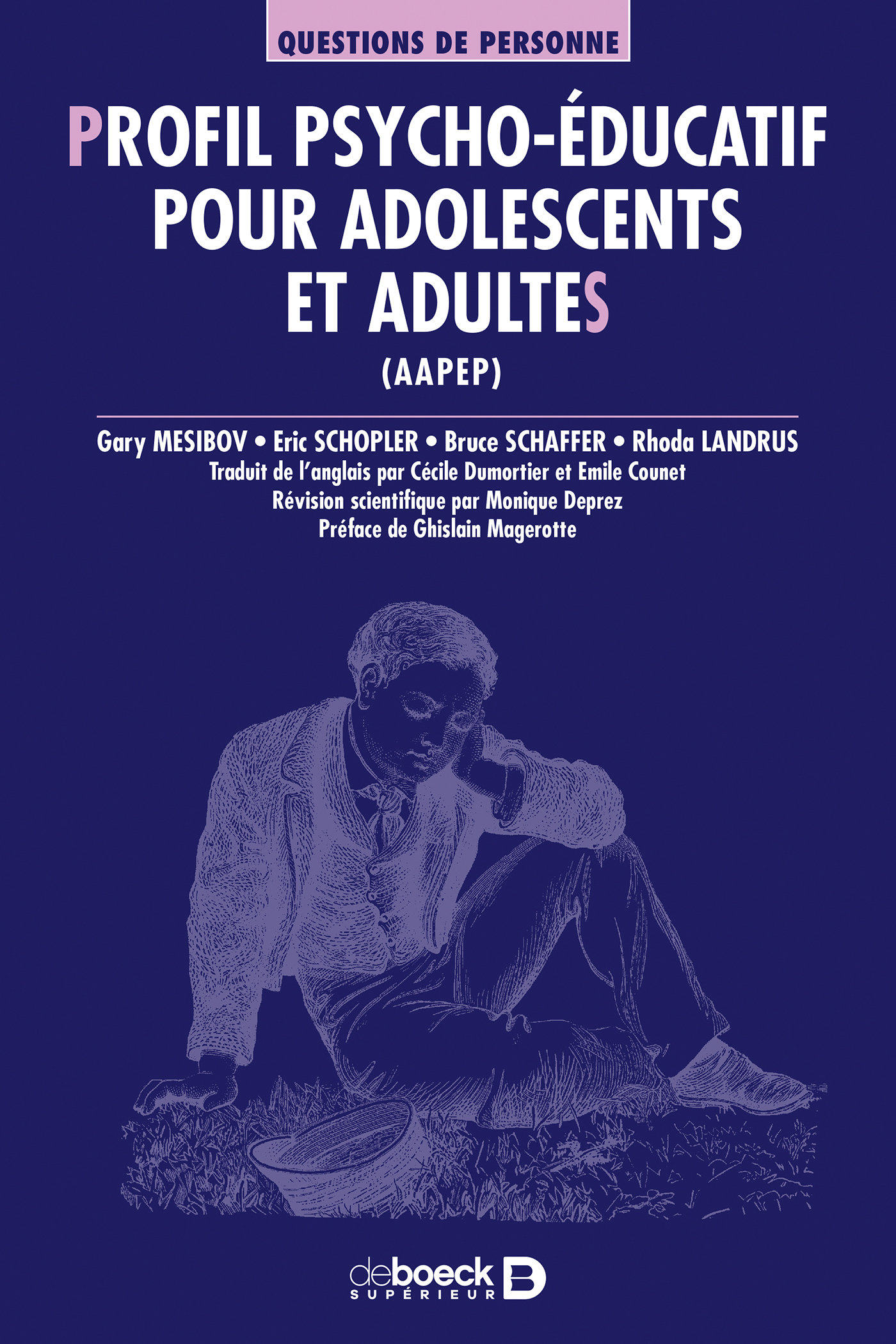 Profil psycho-éducatif pour adolescents et adultes (AAPEP) (9782804125066-front-cover)
