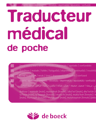 Traducteur médical de poche (9782804157197-front-cover)